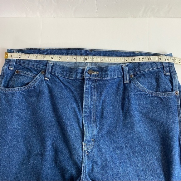 Dickies Carpenter Style Medium Wash Jeans 42x32 - Picture 8 of 12